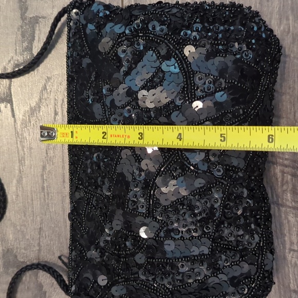 Handbag NWOT Evening Sequin/Beaded Detailed - Picture 4 of 8